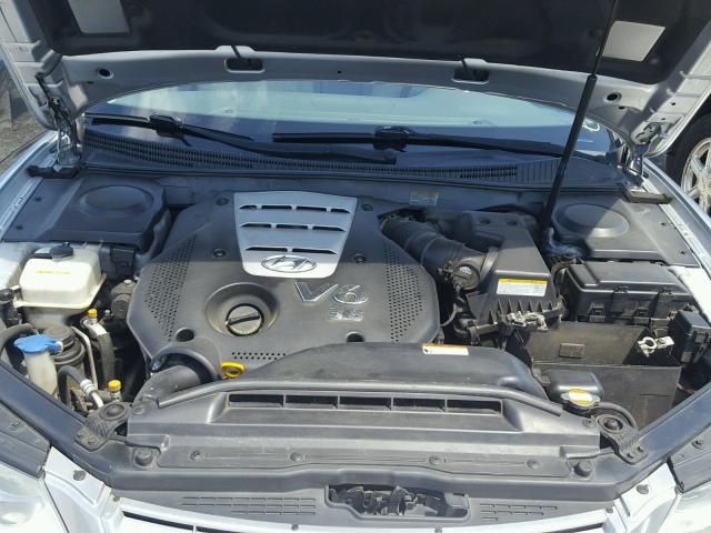 KMHFC46F37A207390 - 2007 HYUNDAI AZERA SE SILVER photo 7