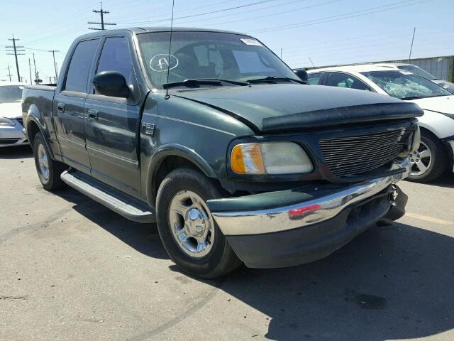 1FTRW07L41KB97475 - 2001 FORD F150 SUPER GREEN photo 1