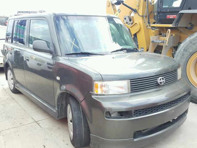 JTLKT324464037821 - 2006 TOYOTA SCION XB GREEN photo 1