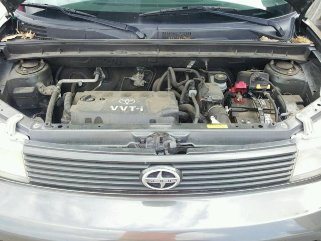 JTLKT324464037821 - 2006 TOYOTA SCION XB GREEN photo 7
