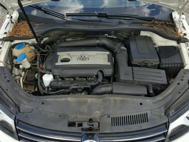 WVWBW7AH3CV007522 - 2012 VOLKSWAGEN EOS KOMFOR 白色 照片 7