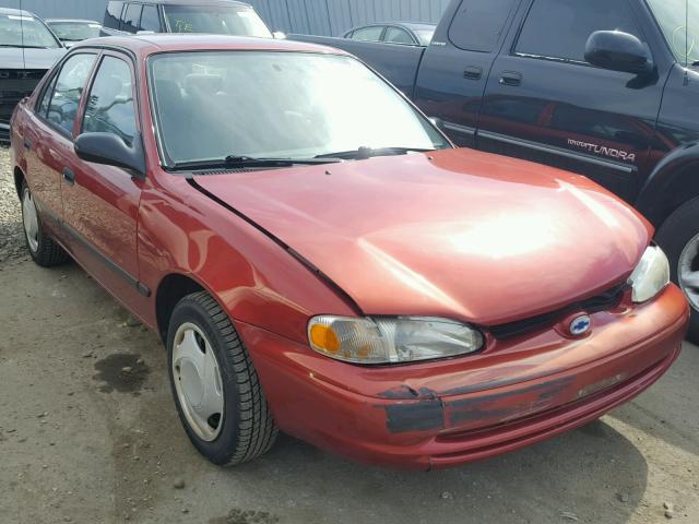 1Y1SK52802Z413694 - 2002 CHEVROLET GEO PRIZM 红色 照片 1