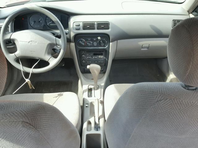 1Y1SK52802Z413694 - 2002 CHEVROLET GEO PRIZM 红色 照片 9