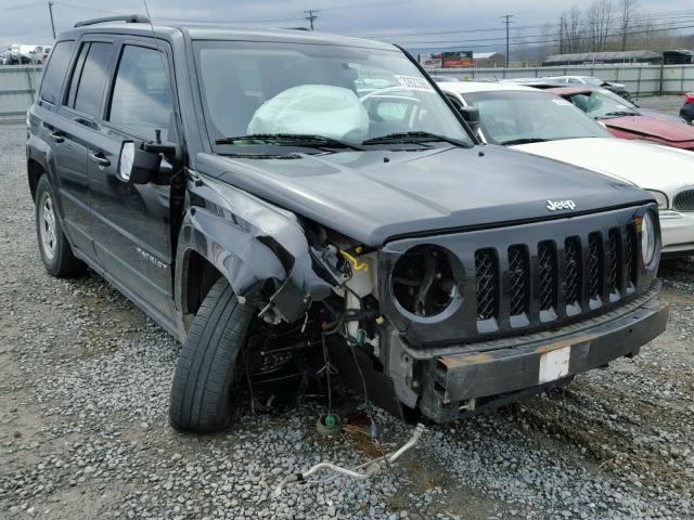 1C4NJPBA3DD109665 - 2013 JEEP PATRIOT SP BLACK photo 1