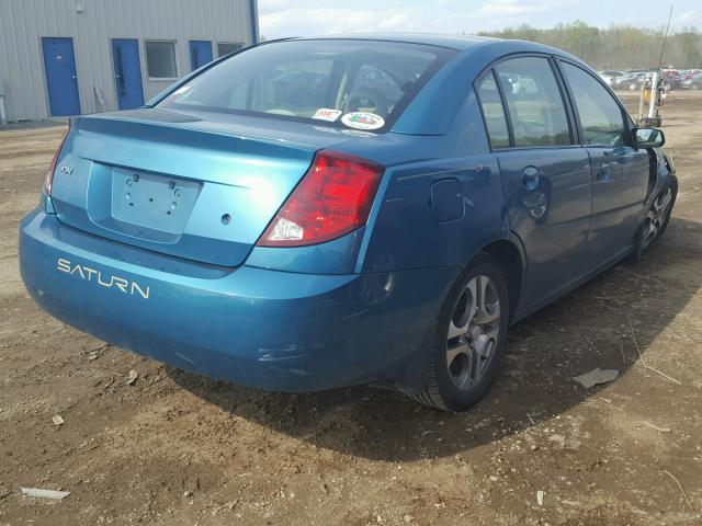 1G8AL52F35Z135481 - 2005 SATURN ION LEVEL ლურჯი ფოტო 4