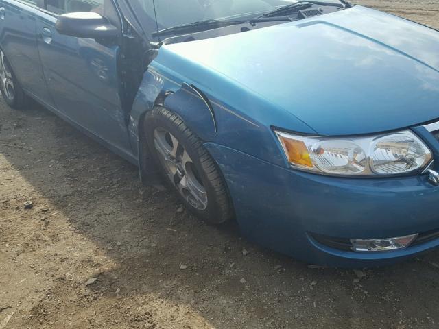 1G8AL52F35Z135481 - 2005 SATURN ION LEVEL ლურჯი ფოტო 9