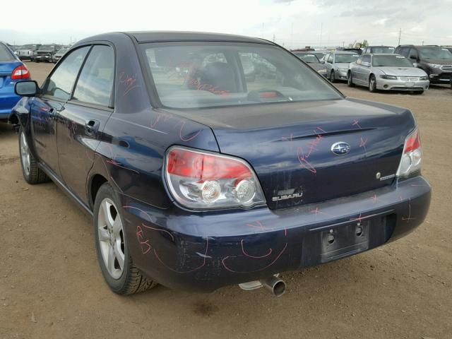 JF1GD67686H519927 - 2006 SUBARU IMPREZA 2. BLUE photo 3