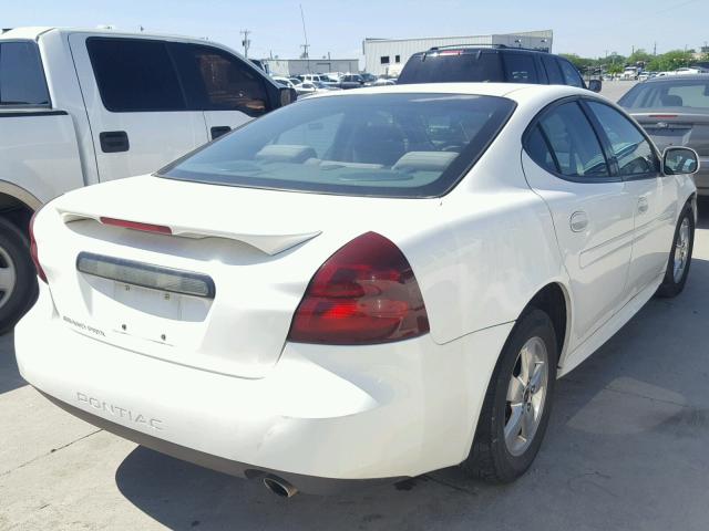 2G2WP522551319024 - 2005 PONTIAC GRAND PRIX თეთრი ფოტო 4
