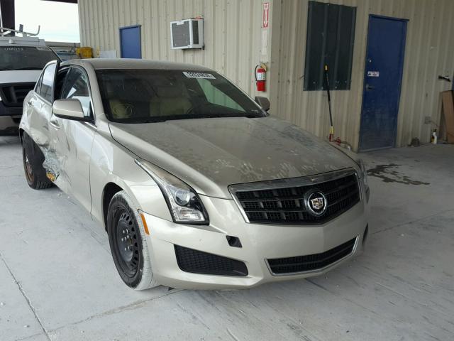 1G6AA5RAXE0115600 - 2014 CADILLAC ATS CREAM photo 1