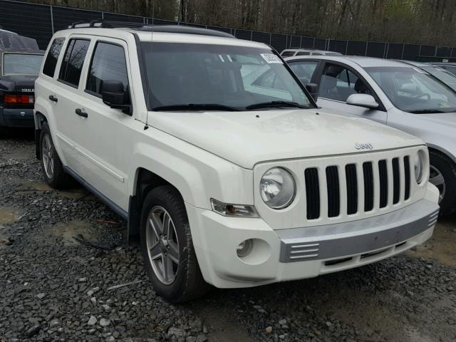 1J8FF48W97D286208 - 2007 JEEP PATRIOT LI WHITE photo 1