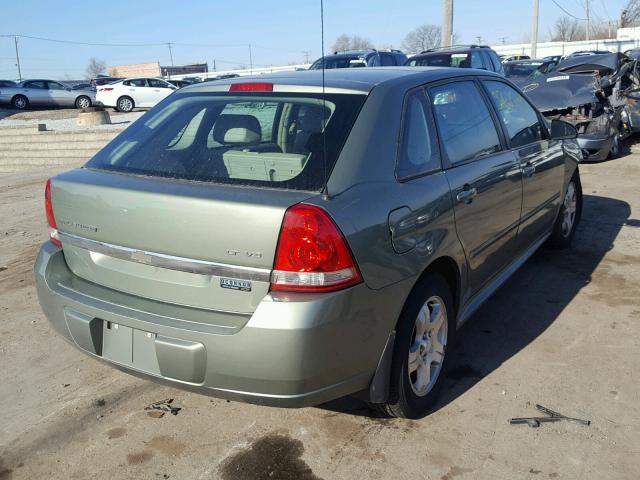1G1ZU64814F220158 - 2004 CHEVROLET MALIBU MAX 绿色 照片 4