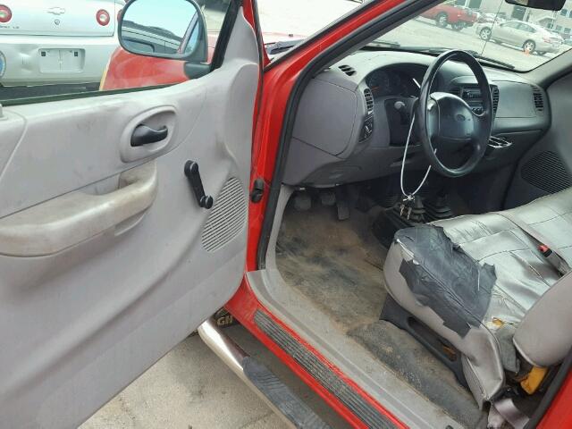 1FTZF1820XNA32719 - 1999 FORD F150 RED photo 9