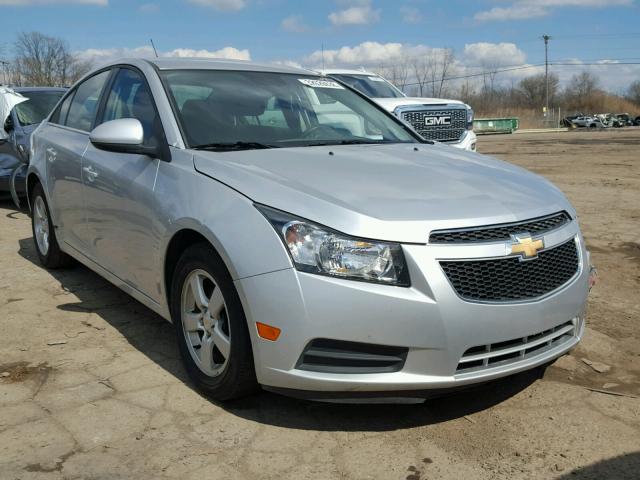 1G1PC5SB0E7366565 - 2014 CHEVROLET CRUZE LT SILVER photo 1