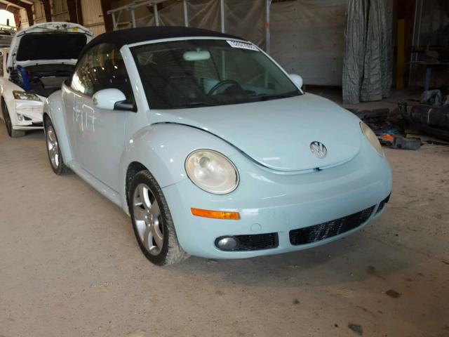3VWSF31Y56M329907 - 2006 VOLKSWAGEN NEW BEETLE ლურჯი ფოტო 1
