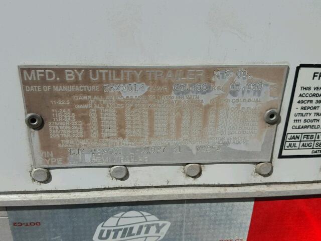 1UYVS2531FU182731 - 2015 UTILITY REF WHITE photo 10