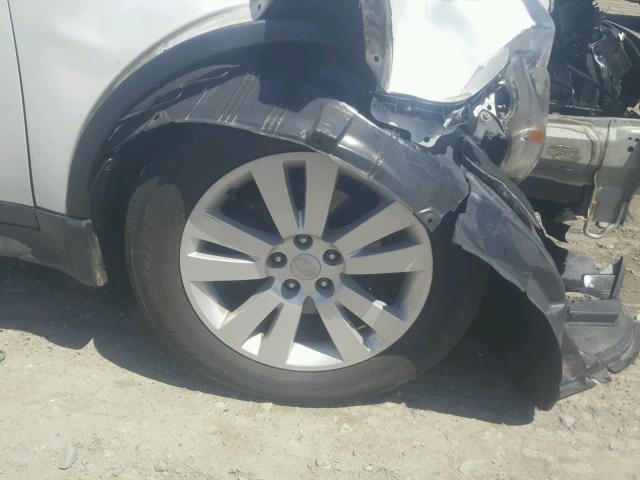 4S4WX9GDXB4402814 - 2011 SUBARU TRIBECA LI 白色 照片 9