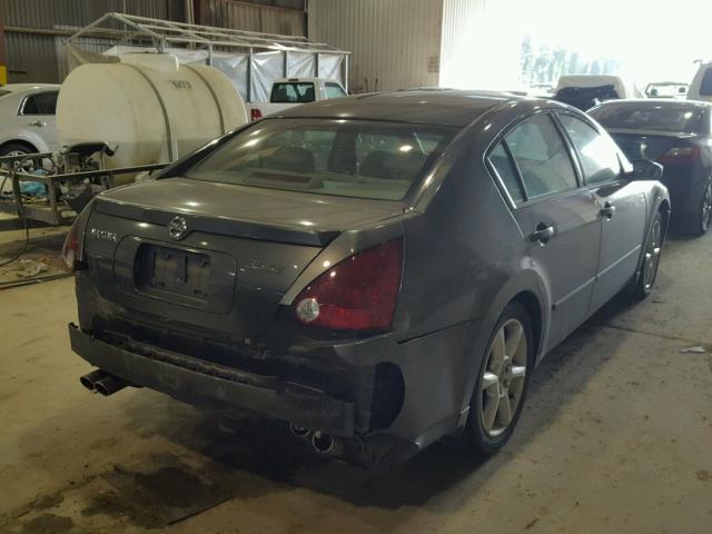 1N4BA41E15C858953 - 2005 NISSAN MAXIMA SE GRAY photo 4