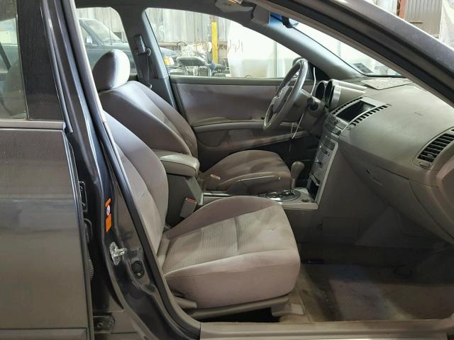 1N4BA41E15C858953 - 2005 NISSAN MAXIMA SE GRAY photo 5