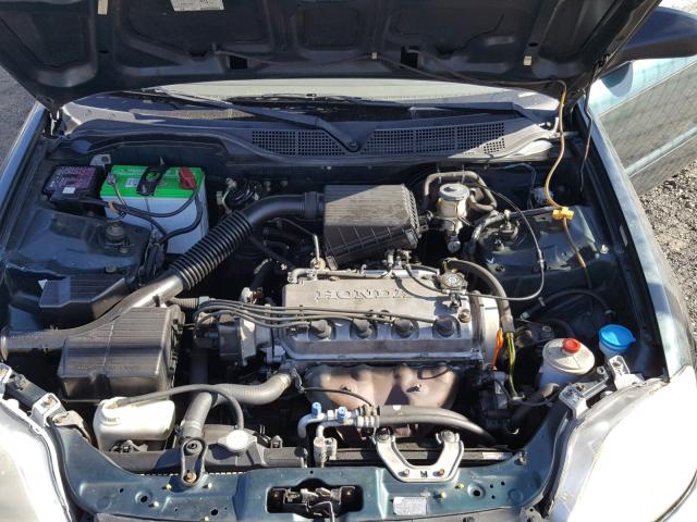 2HGEJ6611XH557707 - 1999 HONDA CIVIC BASE GREEN photo 7