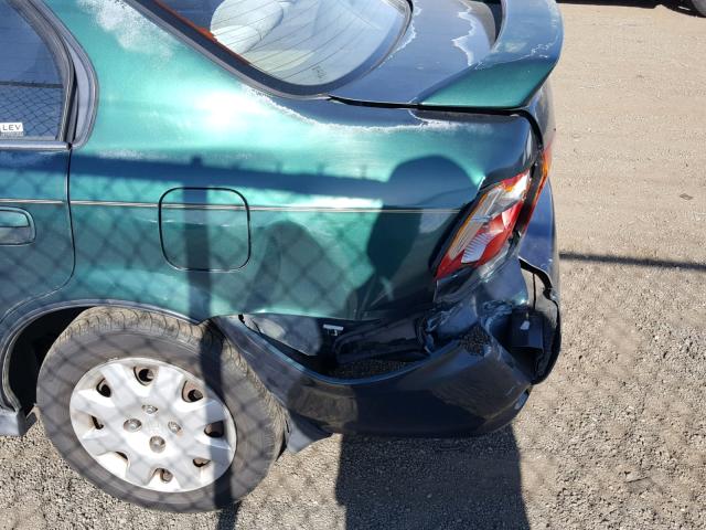 2HGEJ6611XH557707 - 1999 HONDA CIVIC BASE GREEN photo 9