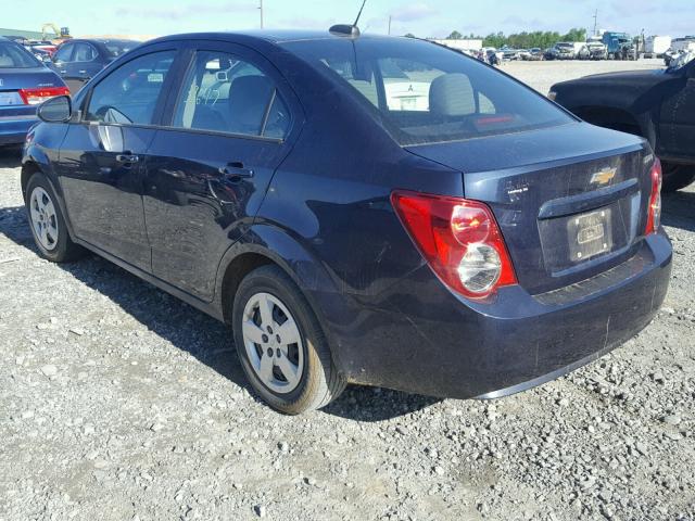 1G1JA5SG6F4216762 - 2015 CHEVROLET SONIC LS 蓝色 照片 3