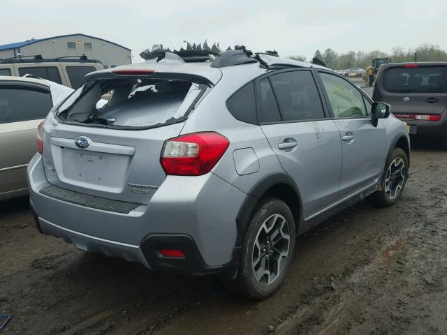 JF2GPADC5HH242348 - 2017 SUBARU CROSSTREK SILVER photo 4