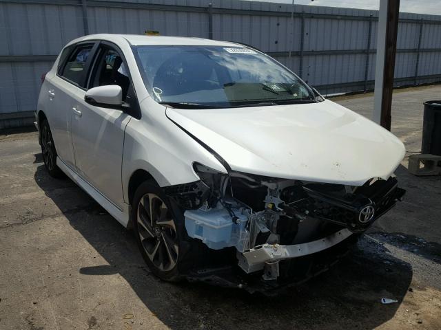 JTNKARJE6HJ529281 - 2017 TOYOTA COROLLA IM WHITE photo 1