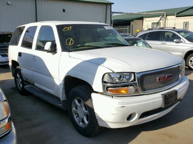 1GKEK63U92J107826 - 2002 GMC DENALI WHITE photo 1