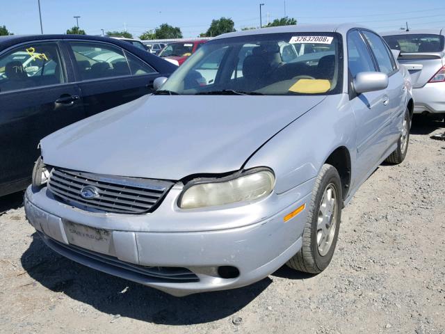 1G1NE52J1X6162777 - 1999 CHEVROLET MALIBU LS 银色 照片 2