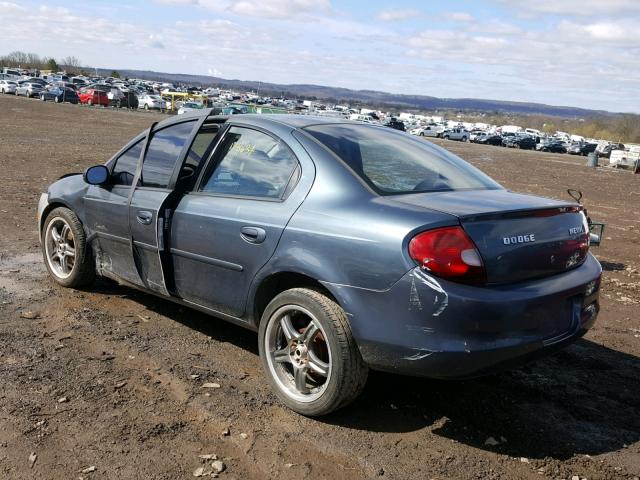 1P3AS46C61D112822 - 2001 PLYMOUTH NEON BASE 蓝色 照片 3