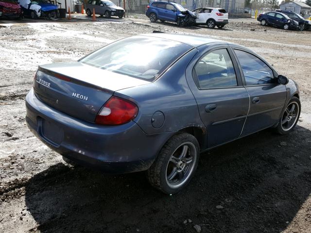1P3AS46C61D112822 - 2001 PLYMOUTH NEON BASE 蓝色 照片 4