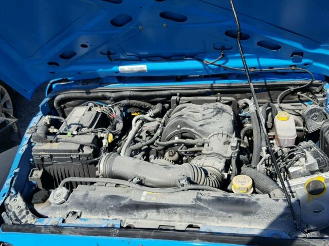 1C4AJWAG4HL678826 - 2017 JEEP WRANGLER S BLUE photo 7