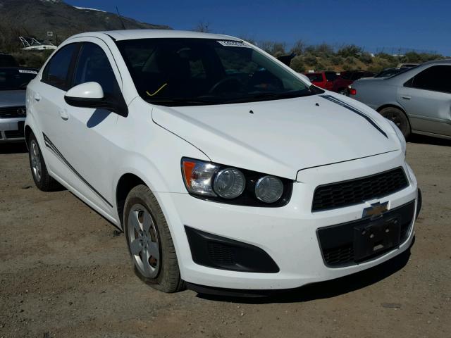 1G1JB5SG4D4219413 - 2013 CHEVROLET SONIC LS 白色 照片 1