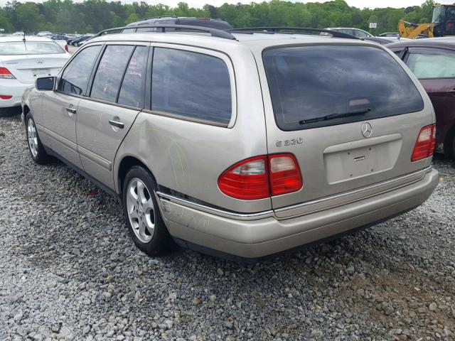 WDBJH65F1XA746327 - 1999 MERCEDES-BENZ E 320 BEIGE photo 3