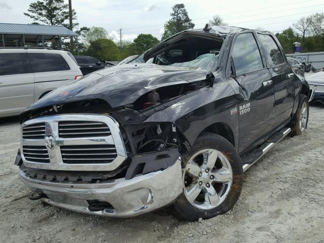 3C6RR7LT1FG629628 - 2015 RAM 1500 SLT BLACK photo 2