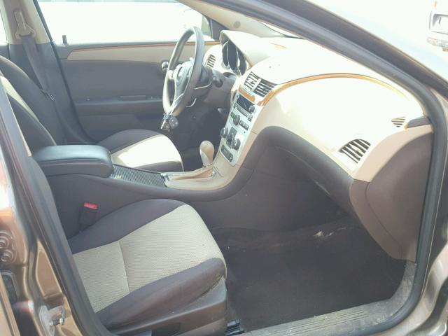 1G1ZC5E09AF151723 - 2010 CHEVROLET MALIBU 1LT GRAY photo 5