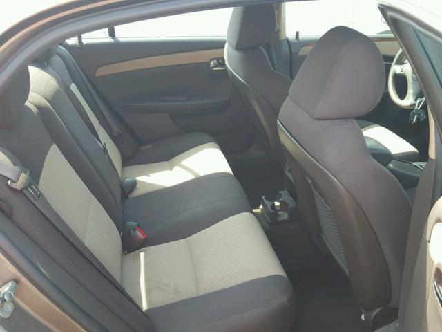 1G1ZC5E09AF151723 - 2010 CHEVROLET MALIBU 1LT GRAY photo 6