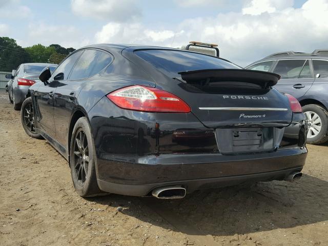 WP0AA2A70BL013406 - 2011 PORSCHE PANAMERA 2 BLACK photo 3