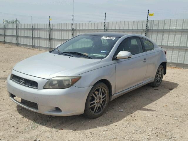 JTKDE177850001943 - 2005 TOYOTA SCION TC 灰色 照片 2