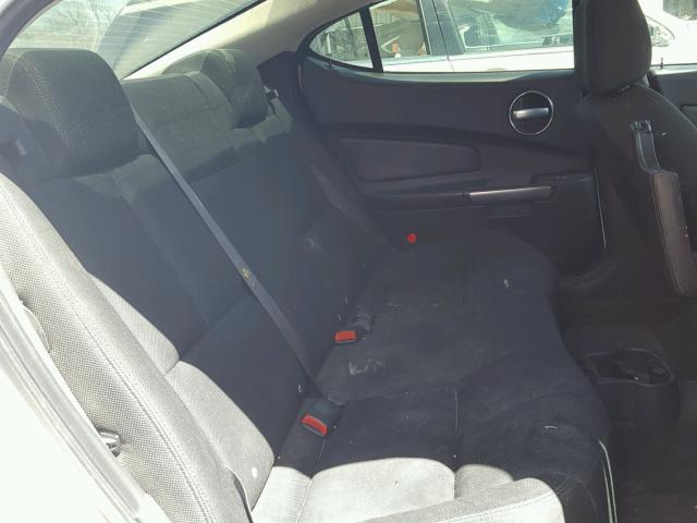 2G2WP552X61140006 - 2006 PONTIAC GRAND PRIX WHITE photo 6