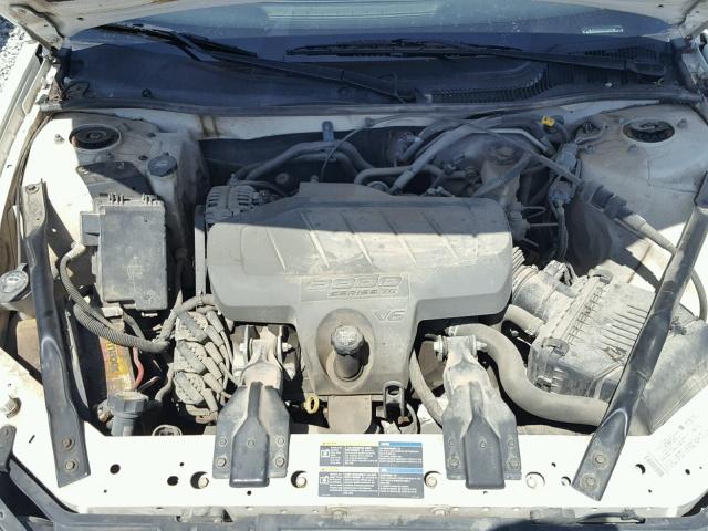 2G2WP552X61140006 - 2006 PONTIAC GRAND PRIX WHITE photo 7