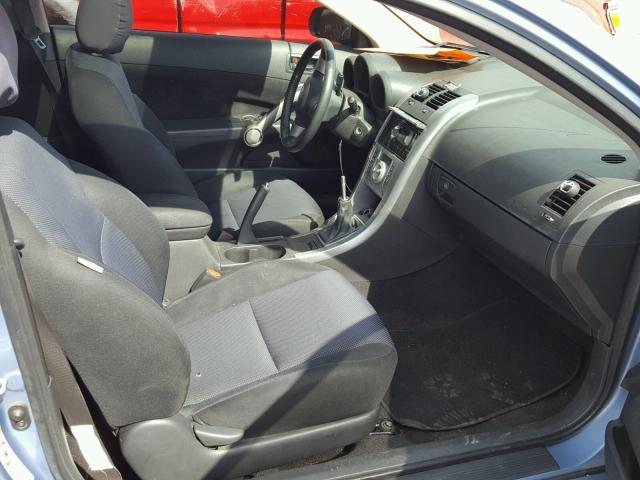 JTKDE167X80257734 - 2008 TOYOTA SCION TC 蓝色 照片 5