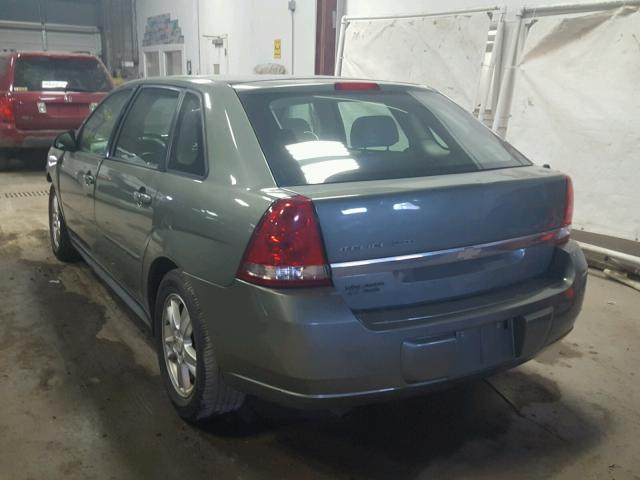 1G1ZT62865F105630 - 2005 CHEVROLET MALIBU MAX მწვანე ფოტო 3