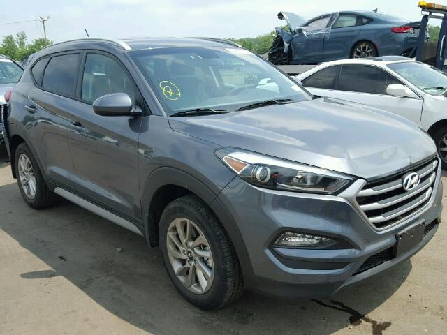 KM8J3CA49HU453595 - 2017 HYUNDAI TUCSON LIM GRAY photo 1