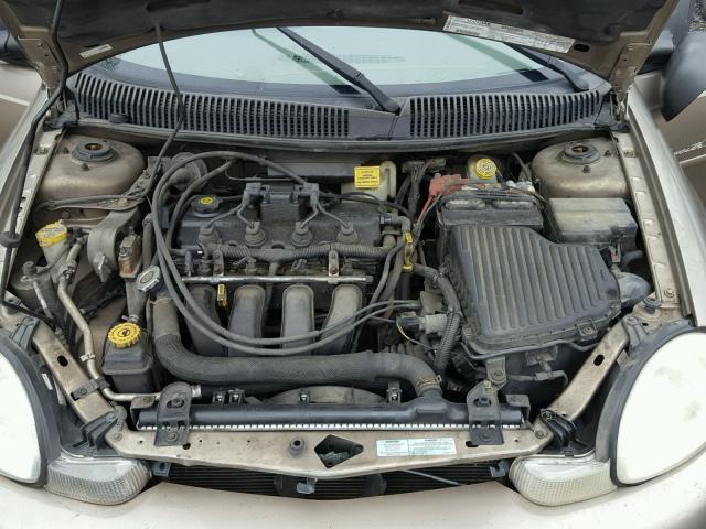 1P3ES46C81D253814 - 2001 PLYMOUTH NEON BASE 棕色 照片 7