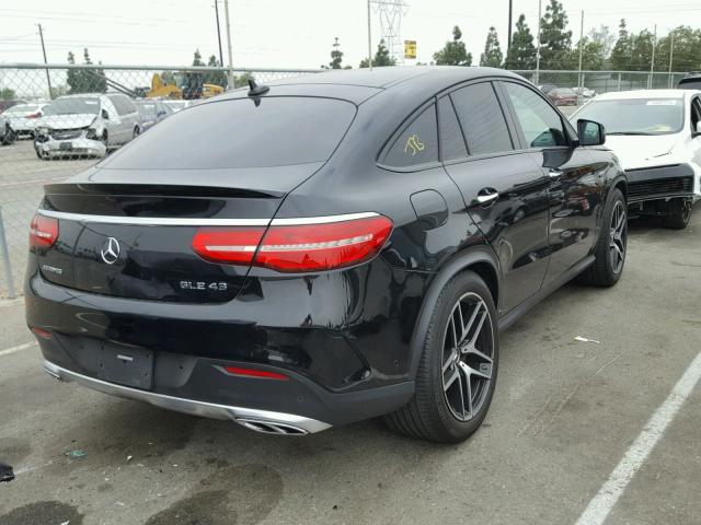 4JGED6EB4HA066172 - 2017 MERCEDES-BENZ GLE COUPE BLACK photo 4