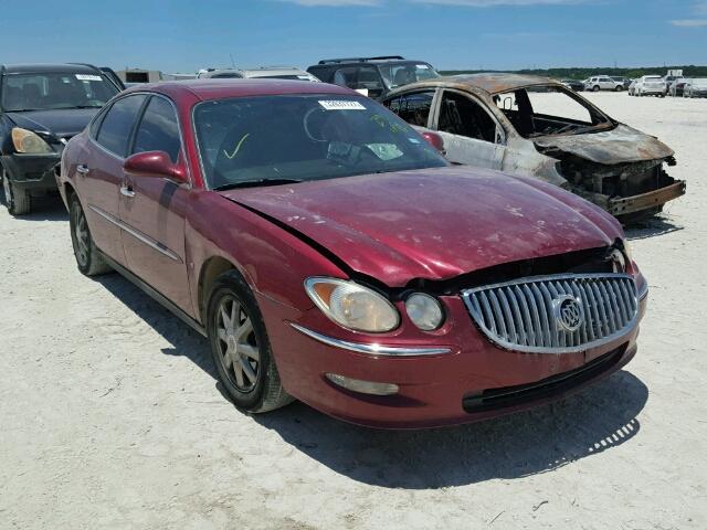 2G4WC582081276792 - 2008 BUICK LACROSSE C RED photo 1