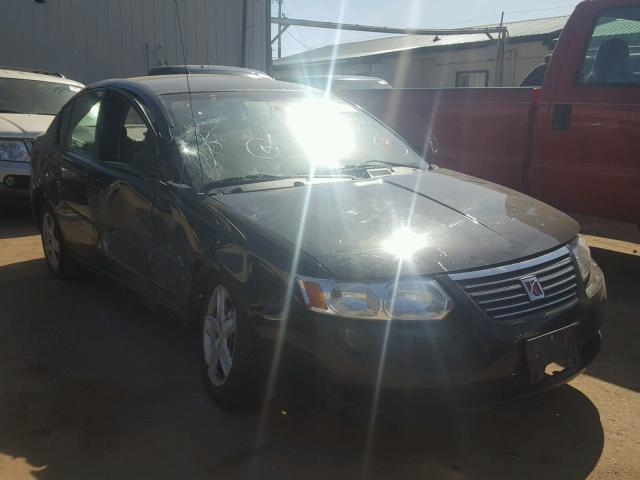 1G8AJ55FX7Z144103 - 2007 SATURN ION LEVEL BLACK photo 1