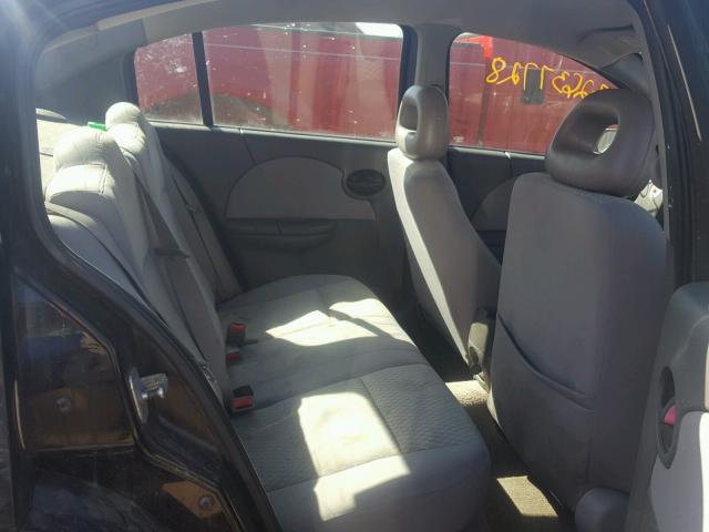 1G8AJ55FX7Z144103 - 2007 SATURN ION LEVEL BLACK photo 6