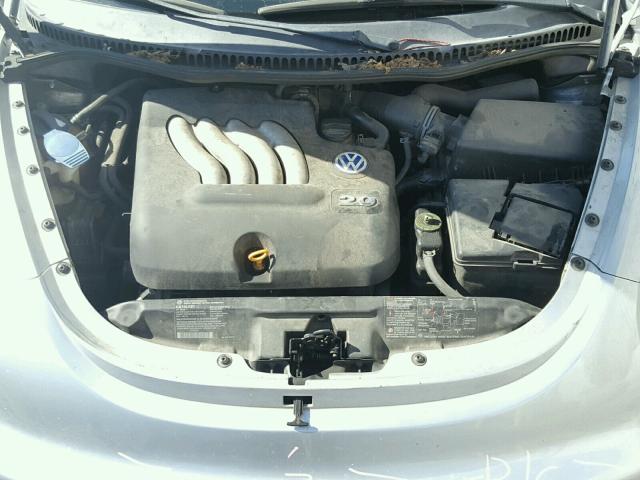 3VWCK21C72M460412 - 2002 VOLKSWAGEN NEW BEETLE 银色 照片 7